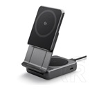 Spigen ef302moq asztali töltő 2in1 (25w, wireless, magsafe, airpods töltő, qi2) fekete