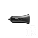 Spigen essential autós töltő type-c aljzat (30w, pd gyorstöltő 3.0) fekete