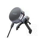 Spigen essential peltier ev25mfaq autós tartó (szellőzőre, állítható, 15w, led jelzés, wireless, magsafe, qi2) fekete