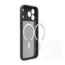 Spigen iPhone 18 Pro  ultra hybrid mag műanyag telefonvédő (ütésállóság, légpárnás keret, magsafe) fekete/narancssárga