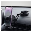 Spigen its35-3 autós tartó (tapadókorongos, szélvédőre, műszerfalra, állítható, mágneses, magsafe rögzítés) fekete