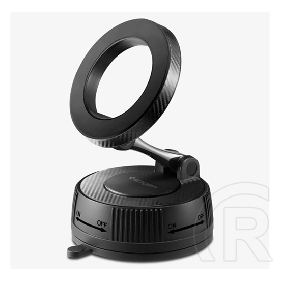 Spigen mft36 autós tartó (szellőzőre, műszerfalra, tapadókorongos, 360°, mágneses) fekete