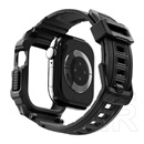 Spigen rugged armor pro 2 pótszíj (egyedi méret, kicsi, szilikon, ütésállóság + szilikon keret) fekete