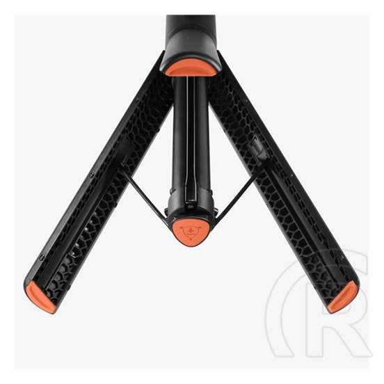 Spigen s541w szelfibot (univerzális, tripod állvány, állítható, bluetooth távkioldó, forgatható, 31.5-146cm) fekete