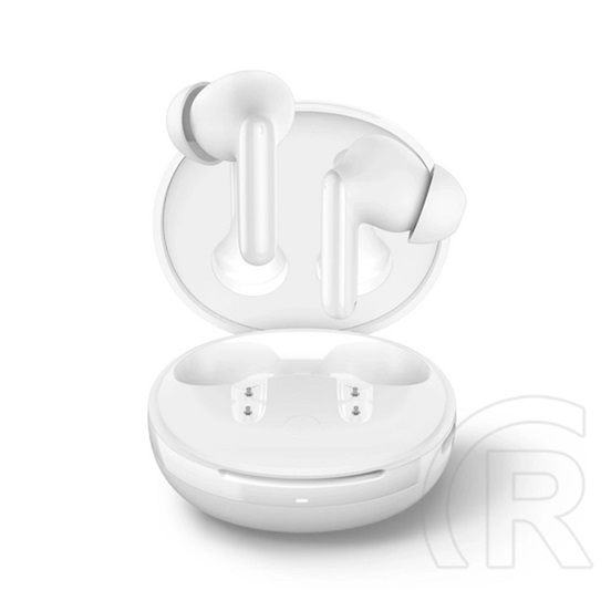 Spigen sa2400 anc bluetooth fülhallgató sztereo (v5.3, tws, mikrofon, aktív zajszűrő + töltőtok) fehér