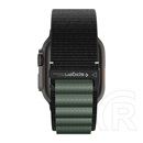 Spigen wbf1 pótszíj (egyedi méret, nagy, textil, állítható) fekete/sötétzöld