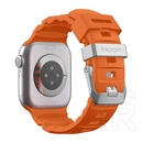 Spigen wbs2 pótszíj (egyedi méret, nagy, szilikon, állítható) narancssárga