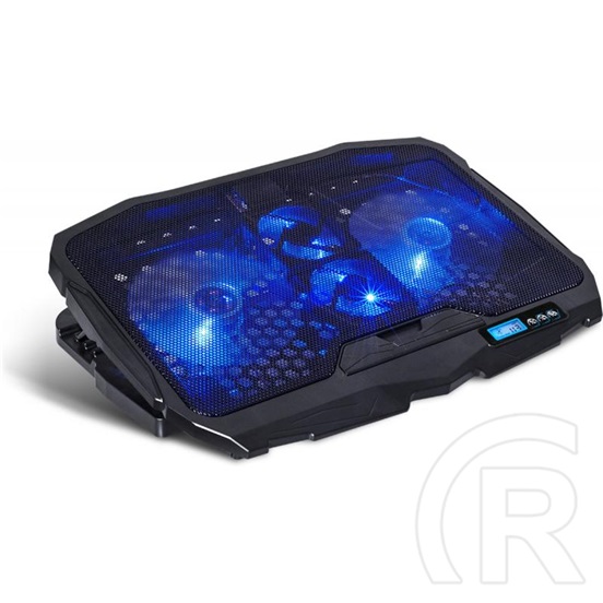 Spirit of Gamer AIRBLADE 600 Blue notebook hűtőpad (17", fekete-kék)