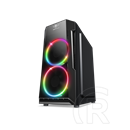 Spirit of Gamer Deathmatch 3 RGB (mATX, ablakos, fekete)