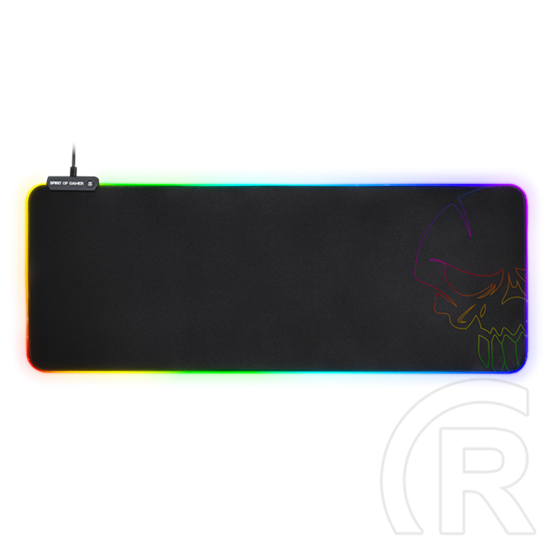 Spirit of Gamer RGB Large egérpad (fekete)