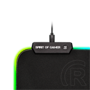 Spirit of Gamer RGB Large egérpad (fekete)