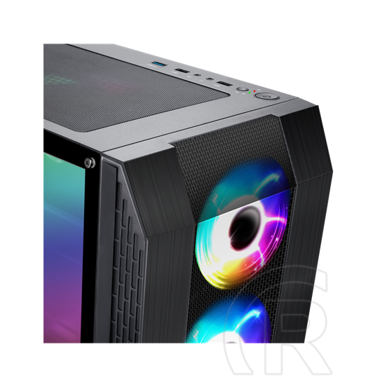 Spirit of Gamer Rogue VI RGB (ATX, ablakos, fekete)