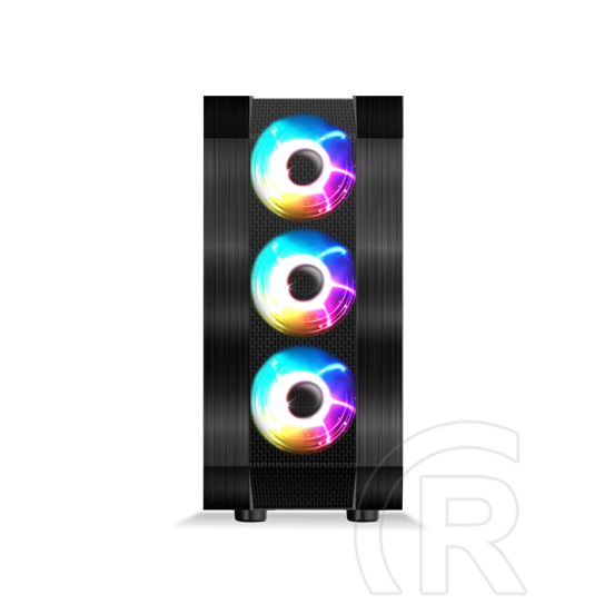 Spirit of Gamer Rogue VI RGB (ATX, ablakos, fekete)