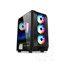 Spirit of Gamer Rogue VI RGB (ATX, ablakos, fekete)