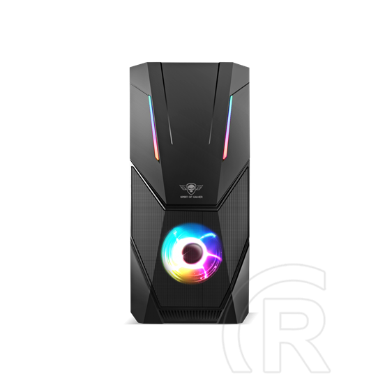 Spirit of Gamer Rogue V RGB (ATX, ablakos, fekete)