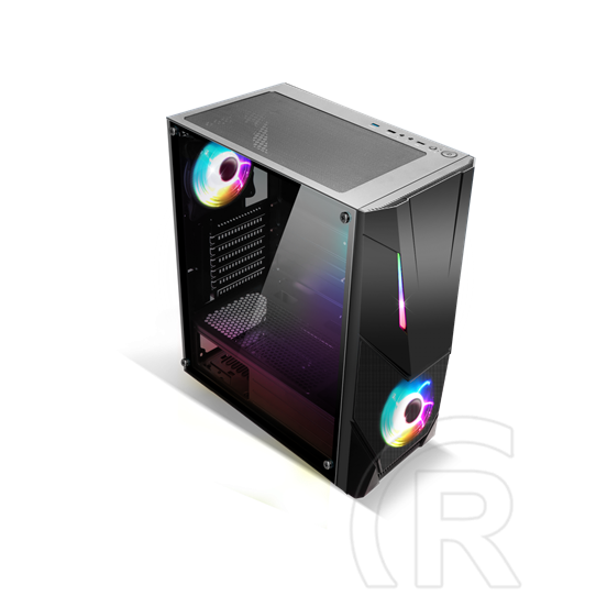 Spirit of Gamer Rogue V RGB (ATX, ablakos, fekete)