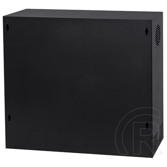 Stalflex fali rack szekrény (19", 3U, 180 mm, fekete)