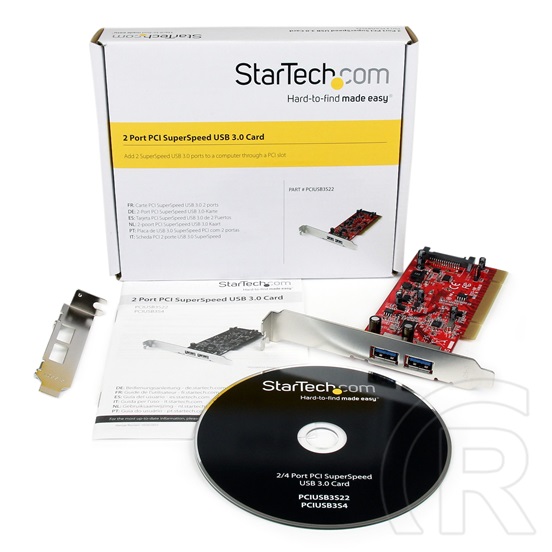 StarTech PCI - 2 x USB 3.0 kártya