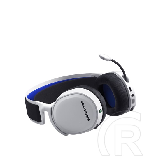 SteelSeries Arctis 7P+ gamer mikrofonos fejhallgató (fehér)