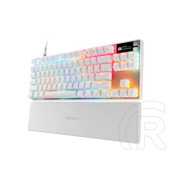 Steelseries Apex Pro TKL Gen 3 gamer  billentyűzet (UK, fehér)