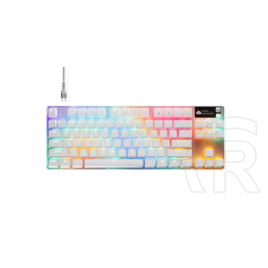 Steelseries Apex Pro TKL Gen 3 gamer  billentyűzet (UK, fehér)