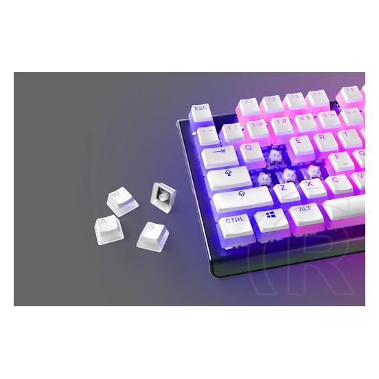 Steelseries PrismCAPS cserebillentyűk (UK, fehér)