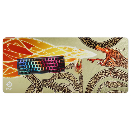 Steelseries Qck XXL CS2 Dragon Lore Edition Egérpad