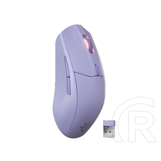 Steelseries Rival 3 Gen 2 gamer vezeték nélküli Bluetooth egér Levander