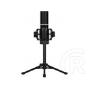 Streamplify MIC RGB Tripod kardioid kondenzátor mikrofon (USB, fekete)