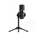 Streamplify MIC RGB Tripod kardioid kondenzátor mikrofon (USB, fekete)