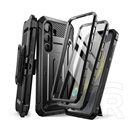 Supcase Samsung Galaxy S25 (SM-S931) unicorn beetle pro védő (360°-os védelem, erős ütésálló, előlap) fekete