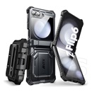 Supcase Samsung Galaxy Z Flip6 5G (SM-F741) Supcase armorbox (erős ütésálló, légpárnás sarok, övre csíptethető) fekete