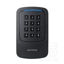 Suprema Xpass D2 Széles segédolvasó nyomógombos, Dual RFID(125kHz EM & 13.56Mhz), IP67, IK08, NFC, BLE