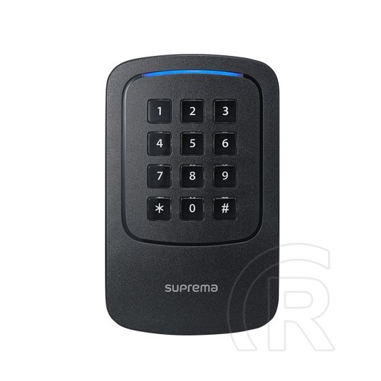 Suprema Xpass D2 Széles segédolvasó nyomógombos, Dual RFID(125kHz EM & 13.56Mhz), IP67, IK08, NFC, BLE