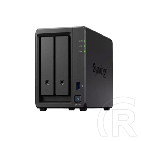 Synology ActiveProtect DP320 (8 GB, 2x8 TB 3.5" HDD, RAID 1, 2 fiókos)