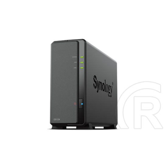 Synology DS124 Disk Station 2év hivatalos jótállással