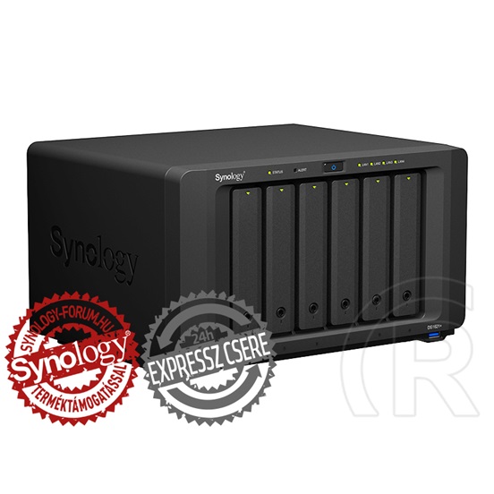 Synology DS1621+ Disk Station 3év hivatalos jótállással (4 GB)