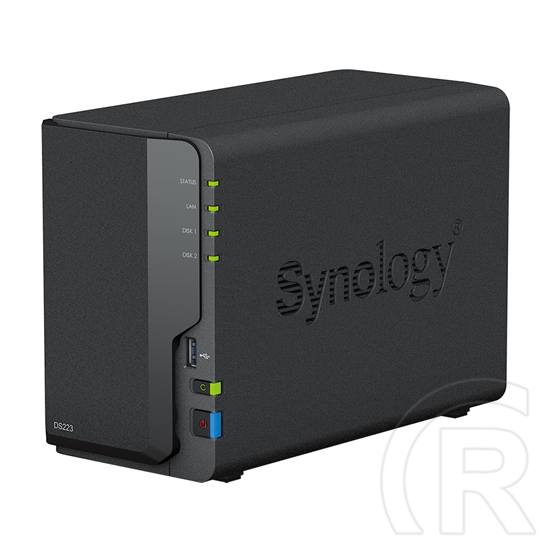 Synology DS223 Disk Station 2év hivatalos jótállással