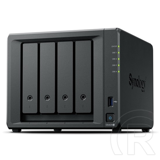 Synology DS425+ Disk Station 2év hivatalos jótállással (2 GB, 4xHDD/SSD + 2xM.2)