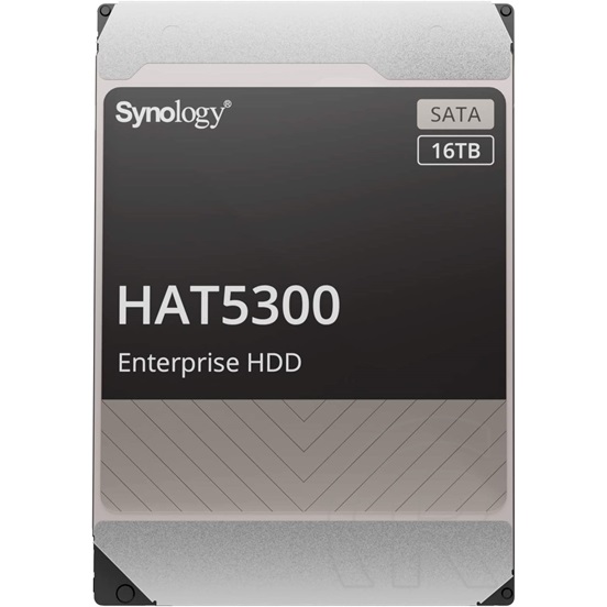 16 TB Synology HAT5300 Enterprise HDD (3,5", SATA3, 7200 RPM)