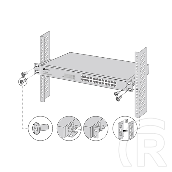 TP-Link 19-inch Switch Rack Mount Kit