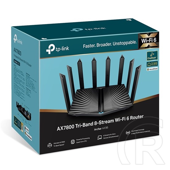 TP-Link Archer AX95 AX7800 Tri-Band Wi-Fi 6 Gigabit Router