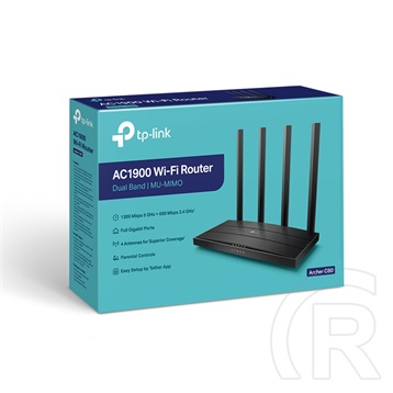 TP-Link Archer C80 wifi router (AC1900, 2,4/5G, 4 x 1000 Mbps LAN)