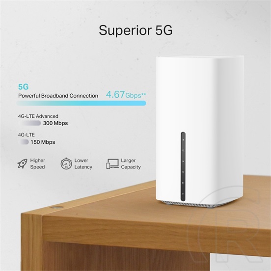 TP-Link Archer NX200 Wireless 5G router (nanoSIM, AX1800, 2,4/5G, 2+1 x 1000 Gbps LAN)