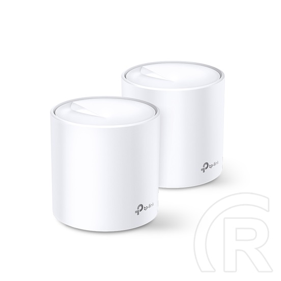 TP-Link Deco X20 Dual Band AX1800 otthont Mesh Wi-Fi 6 rendszer (2 darabos csomag)