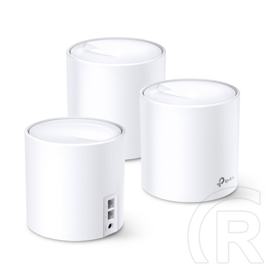 TP-Link Deco X60 Dual Band AX3000 egész otthont lefedő Mesh Wi-Fi 6 rendszer (3 darabos csomag)