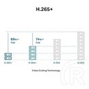 TP-Link IP dómkamera - C250 (DualLight, 5MP, 2,8mm, IK10, IP67, H265+, IR+LED30m, SD; 12VDC/PoE, mikrofon)