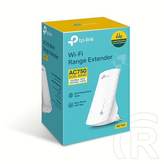 TP-Link RE190 Wi-Fi AC750 Dual Band Range Extender