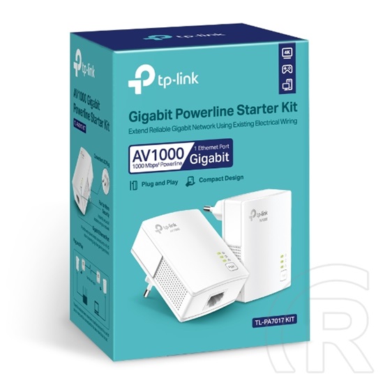 TP-Link TL-PA7017 KIT Powerline Adapter Kit (AV1000)