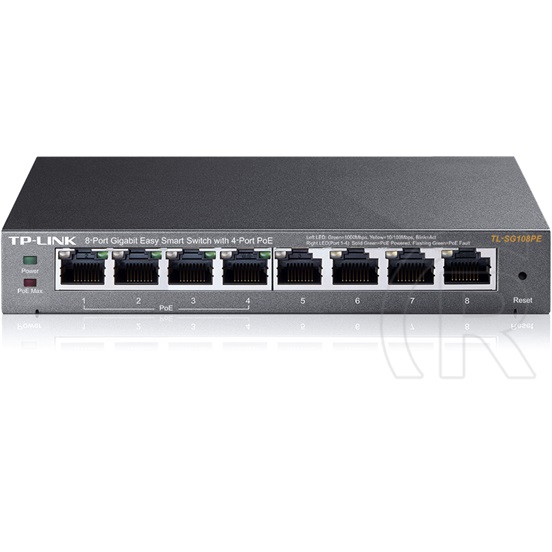 TP-Link TL-SG108PE switch (10/100/1000, 4xPOE)